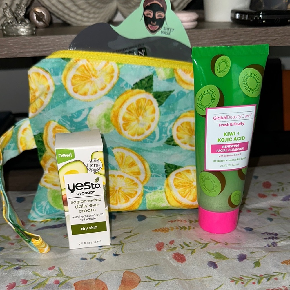 Body care items set of four mask
